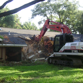 House Being Torn Down