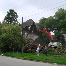 House Being Demoed 